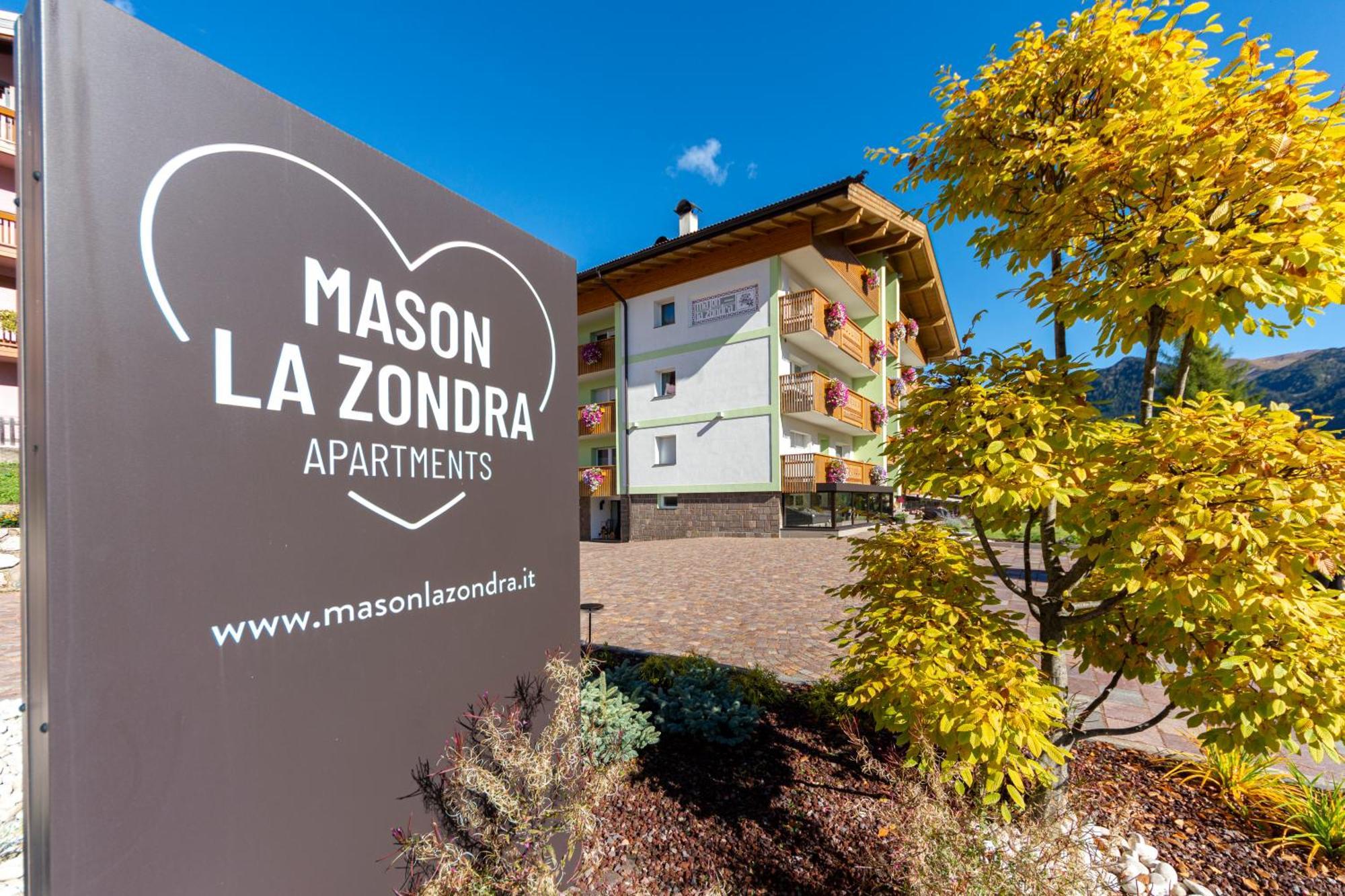 Mason La Zondra Aparthotel Vigo di Fassa Exterior foto